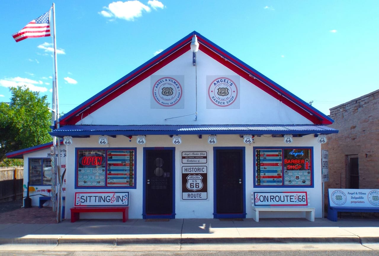Angel & Vilma's Original Route 66 Gift Shop in Seligman, AZ